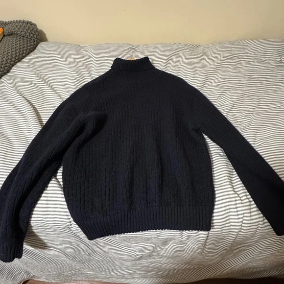 J. Peterman Men's Wool Turtleneck Sweater. (Large) - Picture 5 of 8